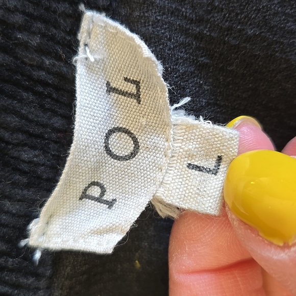 POL Black Corduroy Sleeveless Jumpsuit - Size Large - Picture 9 of 11